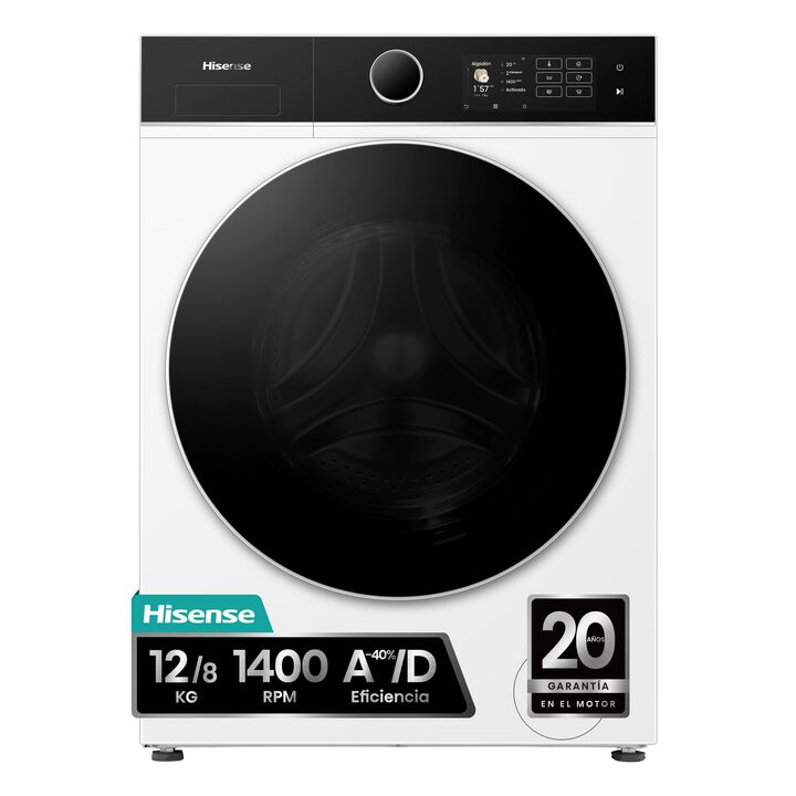 Lav.Hisense WD5I1245BWR carga frontal
