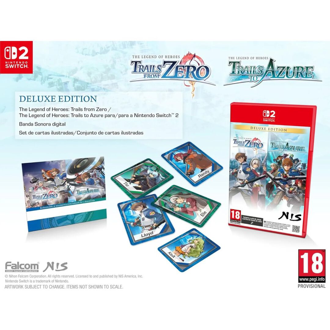 PREVENTA The Legend of Heroes: Zero/Azure Switch 2