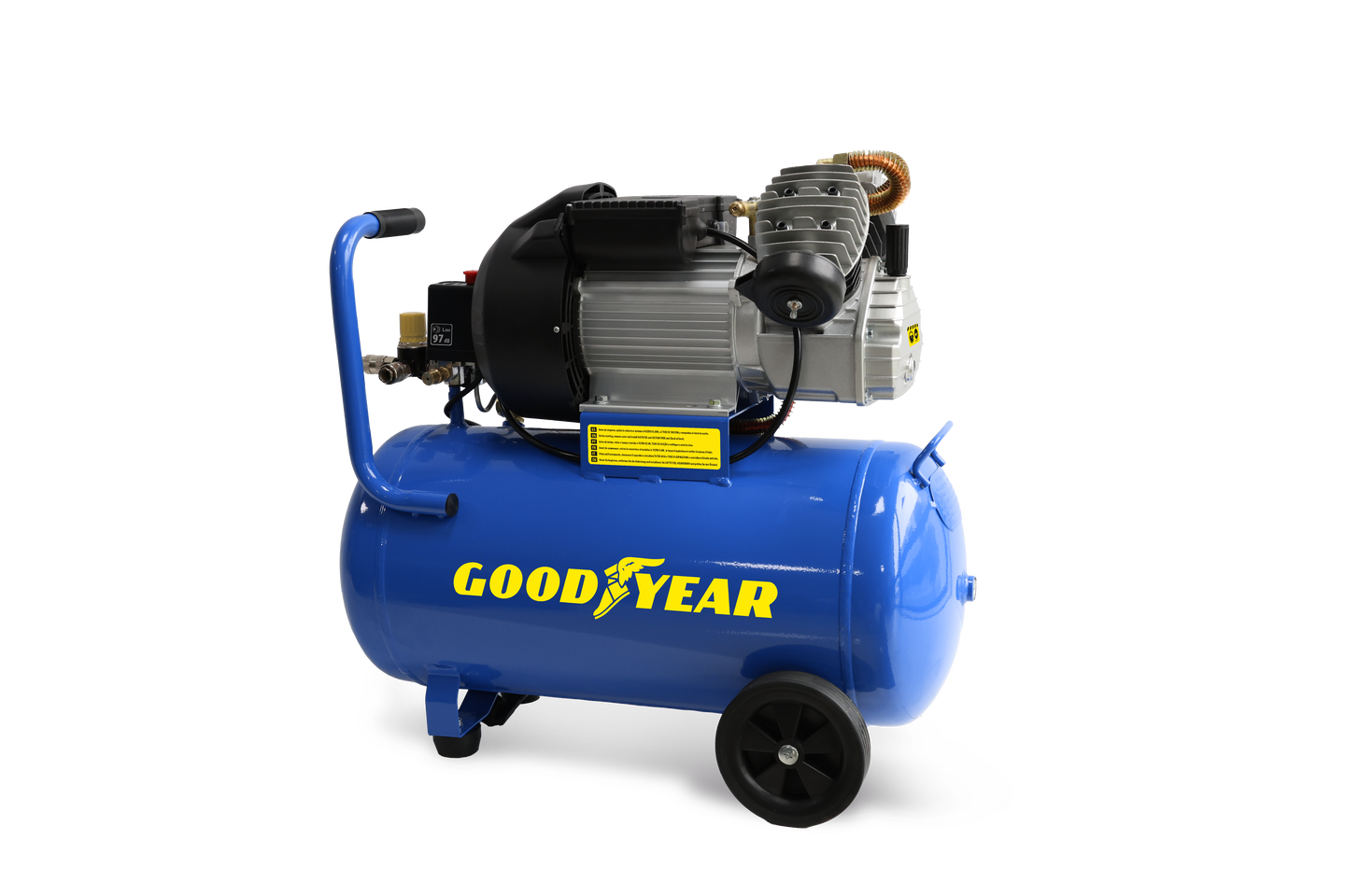 Compresor El&eacute;ctrico 50 l BICILINDRI - GY16351D