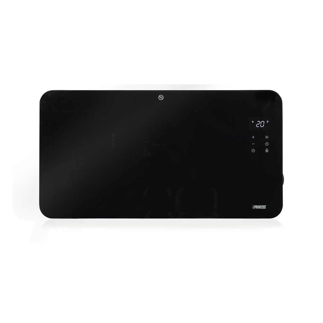 El Princess 348415 es un elegante calefactor de panel de vidrio diseñado para calentar cualquier estancia de forma rápida y eficiente. Gracias a la conectividad Wi-Fi (2,4 GHz) y a su aplicación dedicada, podrás controlarlo fácilmente desde cualquier lugar.