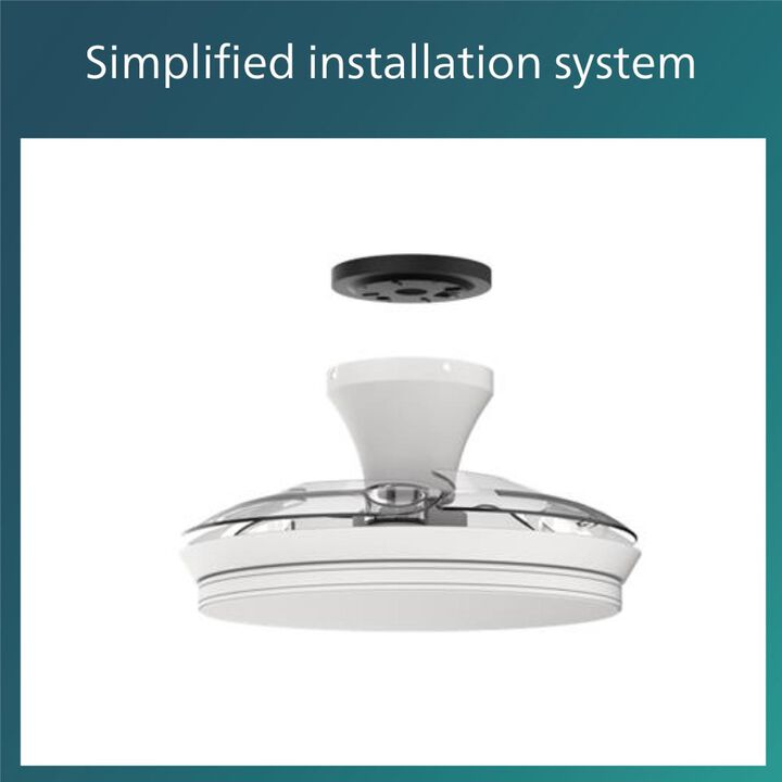 Ventilador de techo modelo Bliss Blanco 2024.

Haz que tu hogar resulte más agradable con la brisa y la luz adecuadas. Con solo un par de clics en el mando a distancia, el ventilador de techo retráctil con luz LED de Philips te brinda al mismo tiempo la iluminación y el frescor que necesitas del ventilador. El ventilador con aspas transparentes retráctiles no crea sombras molestas en el techo y, además, las aspas se pueden plegar cuando el ventilador no está en uso. Con todas las ventajas de EyeComfort y la luz ajustable SceneSwitch, satisface todas las necesidades de iluminación para tu espacio

Adecuado para habitaciones hasta 15 m²