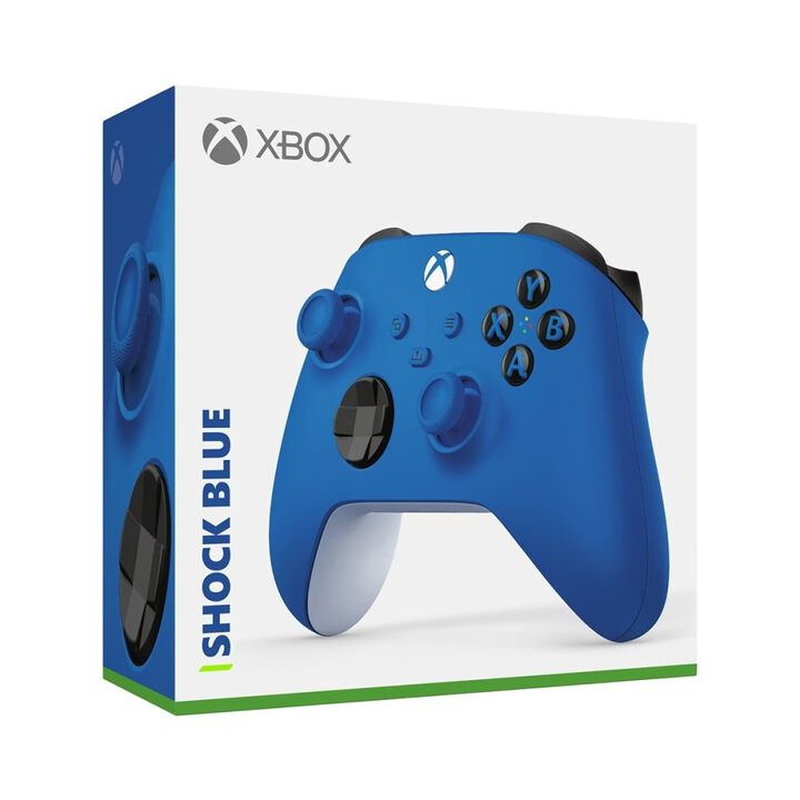 MANDO INAL&Aacute;MBRICO XBOX COLOR SHOCK BLUE OFICIAL MICROSOFT COMPATIBLE CON XBOX SERIES X-S, XBOX ONE, WINDOWS, ANDROID E IOS



Disfruta del Mando inal&aacute;mbrico Xbox, dise&ntilde;ado para una mayor comodidad durante el juego. 


Mant&eacute;n el objetivo

El Mando inal&aacute;mbrico Xbox, con sus superficies esculpidas, una geometr&iacute;a refinada y opciones mejoradas para compartir, pone en tus manos una comodidad y un control inigualables con un tiempo de uso de la bater&iacute;a de hasta 40 horas. Empareja r&aacute;pidamente, juega y cambia entre dispositivos, incluidos Xbox Series X|S, Xbox One, Windows, Android e iOS.&sup1;


C&iacute;rculo completo

La cruceta h&iacute;brida ofrece a los jugadores un toque familiar pero refinado respecto al Mando inal&aacute;mbrico Xbox cl&aacute;sico.


Vamos, presume

Pulsa el bot&oacute;n dedicado Compartir para capturar e inmortalizar f&aacute;cilmente tus conquistas.


Ag&aacute;rrate bien

Los gatillos y botones superiores texturizados garantizan una sujeci&oacute;n perfecta.


[1] Compatible con una selecci&oacute;n de dispositivos y versiones del sistema operativo. Algunas funcionalidades no se admiten en Android, iOS o a trav&eacute;s de Bluetooth. Visita la p&aacute;gian de XBOX controller compatibility para obtener m&aacute;s informaci&oacute;n. La asignaci&oacute;n de botones est&aacute; disponible a trav&eacute;s de la aplicaci&oacute;n Accesorios de Xbox para Xbox Series X, Xbox One y Windows 10.