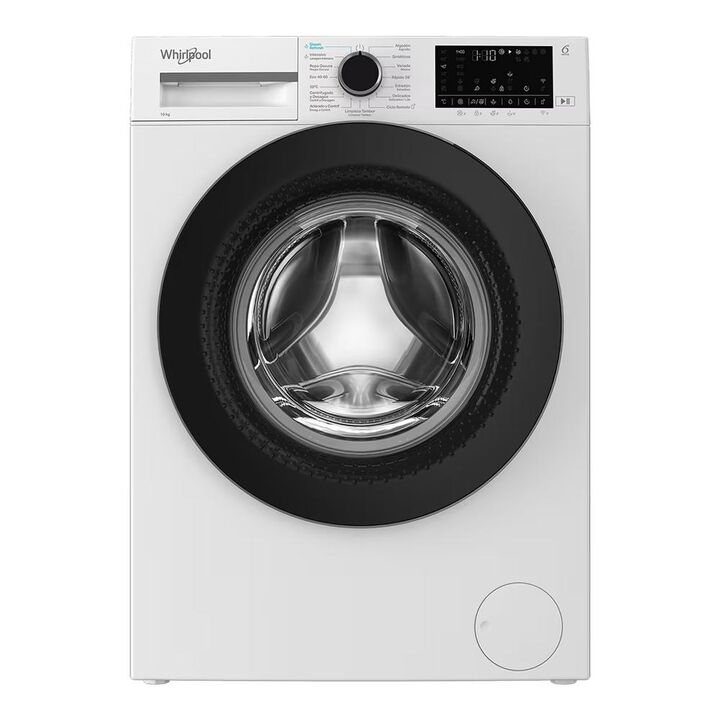Lavadora HORIZON | STEAM | HOME WHIZ | 10 Kg | 1400 rpm | A-10% - BLANCA