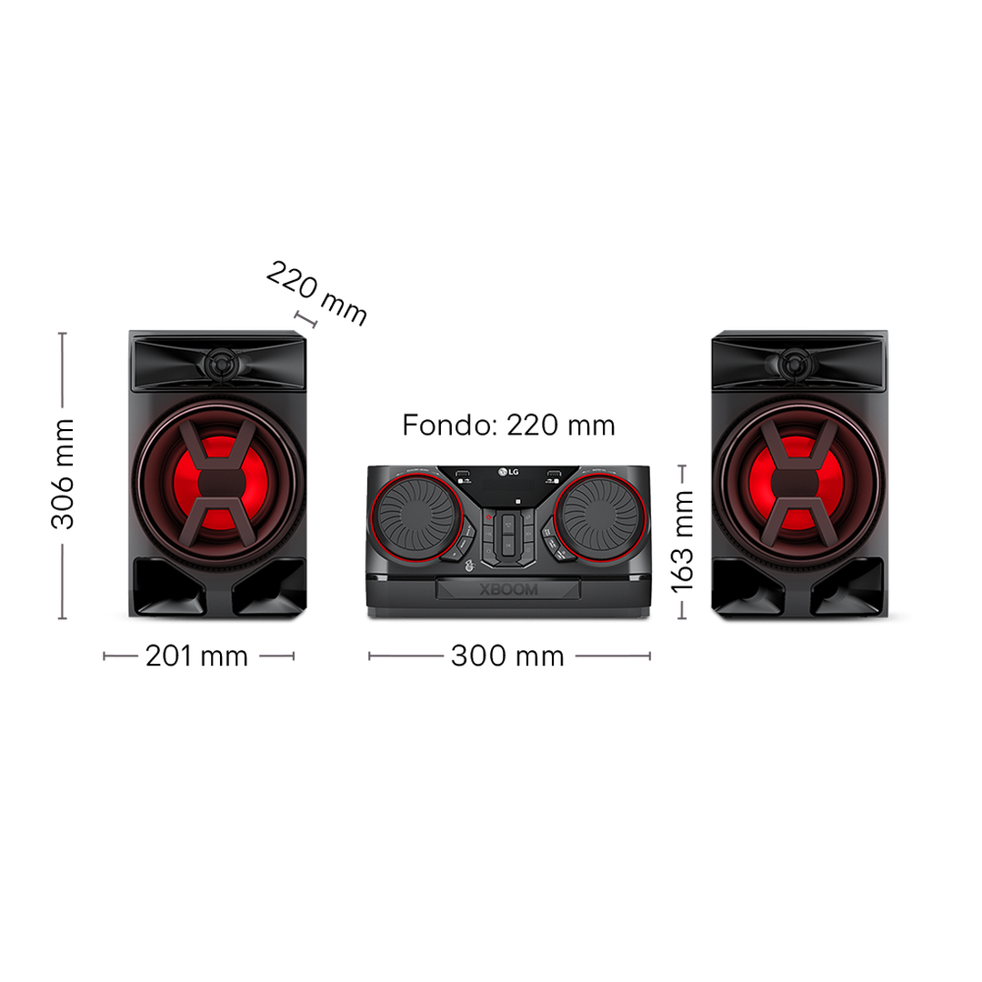 Altavoz xboom La Bestia CK43N 300 W