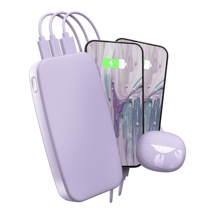 La Fresh n Rebel Powerbank de 24.000 mAh es una bater&iacute;a externa de gran capacidad con carga r&aacute;pida de 20W Power Delivery. Permite cargar varios dispositivos a la vez y ofrece autonom&iacute;a suficiente para varios d&iacute;as, siendo ideal para viajes, uso intensivo o compartir energ&iacute;a entre varios dispositivos.