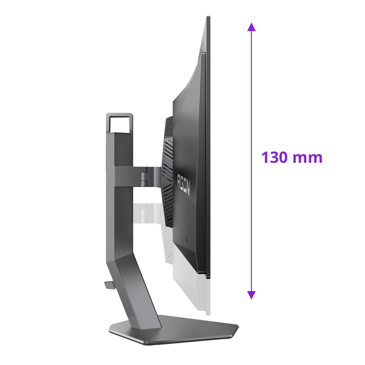AOC AGON PRO AG276UZD Monitor 27" UHD, 240Hz, QD-OLED, 0.03ms GtG, HDR400, Adaptive Sync, Altura ajustable (3840x2160, 2x HDMI 2.1, 1x DP 2.1, USB-C, USB Hub), Negro