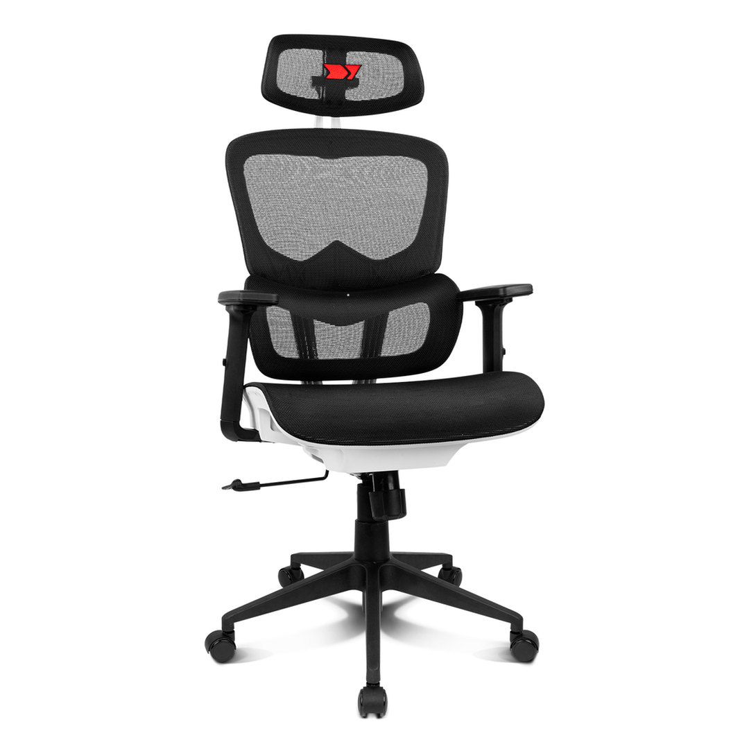 Silla ergonomica DRAIR200 negro/blanca