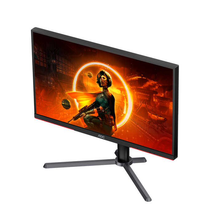 AOC Q27G3XMN/BK Monitor 27" QHD, 180Hz, Fast VA, 1ms MPRT, HDR1000, Adaptive Sync. (2560x1440, 2x HDMI 2.0, 1x DP 1.4), Negro
