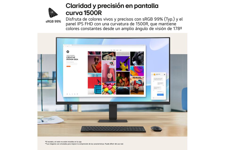 Monitor LG 24'', FHD, 100 Hz, 5ms, USB-C