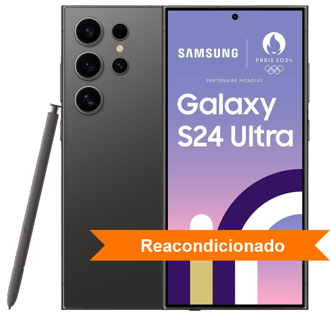 Galaxy S24 Ultra 256GB Negro REACONDICIONADO (A+)