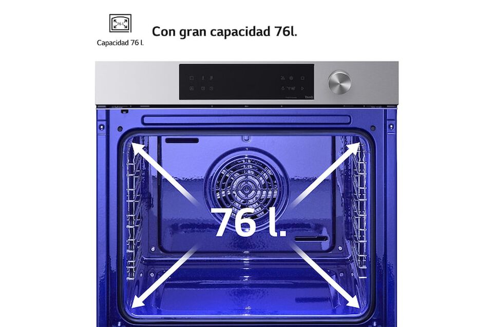 Horno LG Instaview 76 litros A+ Freidora de Aire