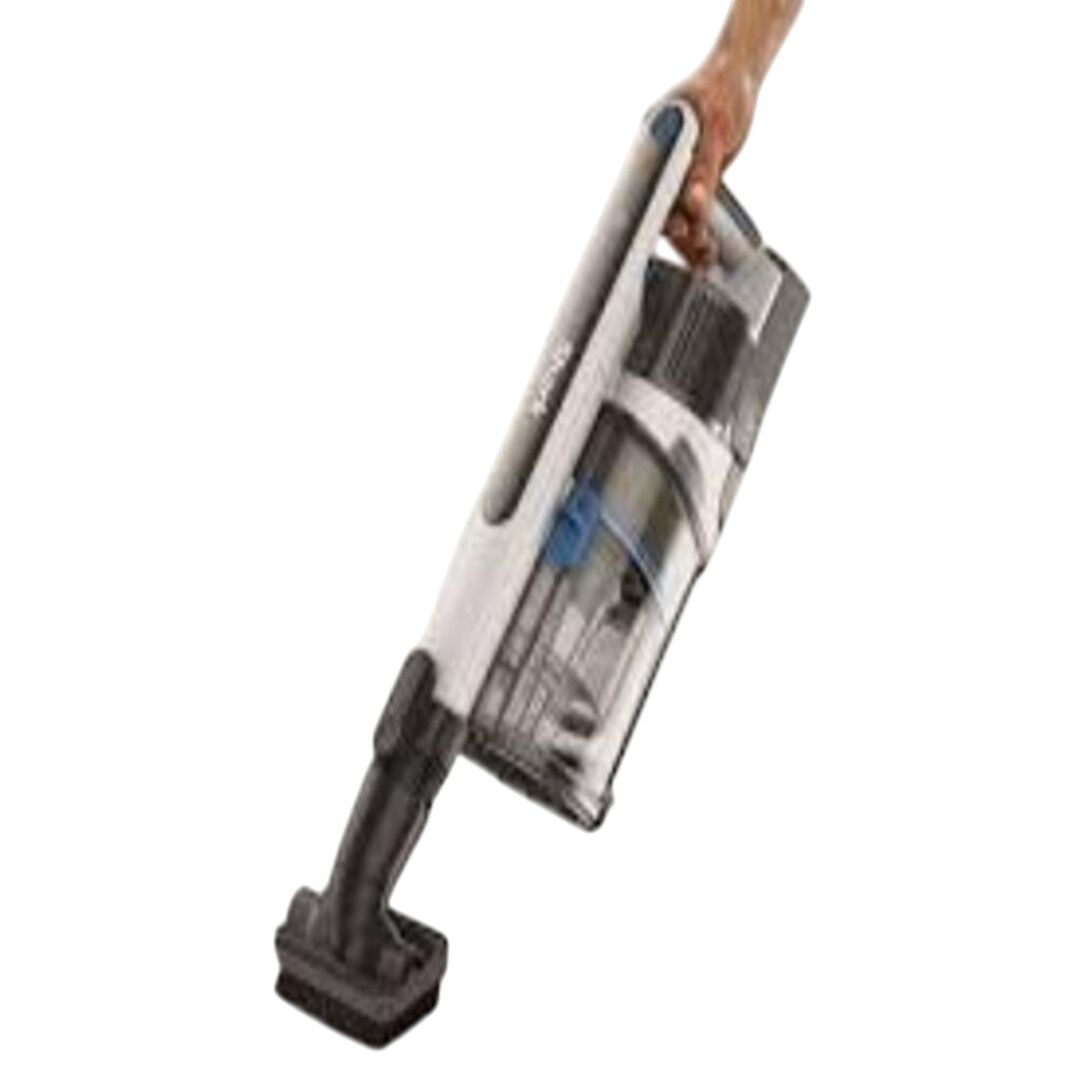 La aspiradora vertical Shark PowerPro ofrece una potente succión y una gran capacidad para recoger pelo, con un diseño versátil y ligero. Limpieza sin interrupciones gracias a su tecnología FloorDetect: El diseño del cabezal para múltiples superficies con PowerFins le permite penetrar en profundidad en las alfombras y moquetas y acoplarse directamente a los suelos duros, estando todo el tiempo en contacto con la superficie. 