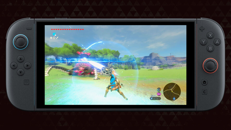 ZELDA BREATH OF THE WILD NINTENDO SWITCH 2 EDITION JUEGO FÍSICO PARA NINTENDO SWITCH 2 VERSIÓN ESPAÑOLA GARANTÍA EU WARRANTY
IDIOMAS:
Una épica aventura, mejorada para Nintendo Switch 2
Características de la versión Nintendo Switch 2 Edition:
The Legend of Zelda: Breath of the Wild
Resolución mejorada, texturas optimizadas y compatibilidad con el alto rango dinámico (HDR)
Mayor fluidez en la frecuencia de imágenes
Tiempos de carga más rápidos
Una ranura de guardado adicional
Acceso a ZELDA NOTES mediante la aplicación Nintendo Switch App para dispositivos inteligentes compatibles.
***Solamente se puede jugar a The Legend of Zelda: Breath of the Wild – Nintendo Switch 2 Edition en Nintendo Switch 2. Si ya tienes una copia de The Legend of Zelda: Breath of the Wild para Nintendo Switch, puedes comprar el paquete de mejora para jugar a la versión Nintendo Switch 2 Edition.