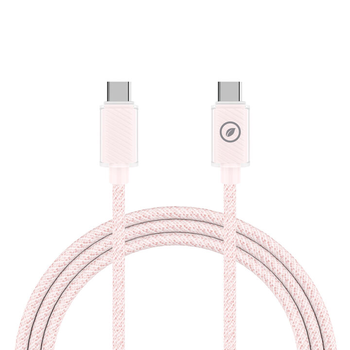 Este pack de cable y cargador es el complemento perfecto para tu smartphone. Con un dise&ntilde;o compacto que cabe en cualquier bolsillo, el cargador de 30W hecho con pl&aacute;stico reciclado te permite cargar tus dispositivos de forma r&aacute;pida y el cable recubierto de cuerda le aporta dureza y rigidez sin sacrificar en flexibilidad. El cable tipo C permite cargar todos los smartphones de forma universal independientemente de la marca.