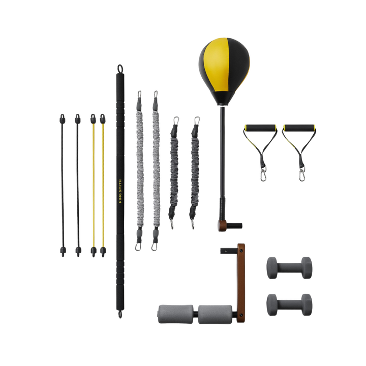 <p>Cambia por completo tus rutinas de entrenamiento para siempre con el banco de fitness multifunci&oacute;n Kingsmith FBB1C. Este vers&aacute;til compa&ntilde;ero te permitir&aacute; ejercitar todo tu cuerpo sin salir de casa gracias a sus numerosos accesorios incorporados y su asiento reclinable en 2 posiciones. Desde mancuernas para entrenamientos funcionales, pasando por cuerdas el&aacute;sticas para ejercitar el pecho, cintas para fortalecer tus piernas y mucho m&aacute;s, el Kingsmith FBB1C ser&aacute; tu aliado ideal para trabajar todo tu cuerpo. Todo esto junto con un dise&ntilde;o especialmente concebido para ocupar el m&iacute;nimo espacio y brindarte comodidad al usarlo y almacenarlo.</p>