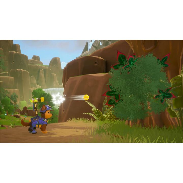 PATRULLA CANINA PAW PATROL MUNDO DINO SWITCH JUEGO F&Iacute;SICO DE LA PATRULLA CANINA PARA NINTENDO SWITCH VERSI&Oacute;N ESPA&Ntilde;OLA GARANT&Iacute;A EUROPEA EUROPEAN WARRANTY

&iexcl;Viaja al pasado, rescata a los dinosaurios y salva el d&iacute;a!

&iexcl;ROAAR! As&iacute; es como suena un problem&oacute;n... &iquest;Ese ruido viene de la Isla Dino? Parece que Rex necesita a la Patrulla Canina para salvar el d&iacute;a. El alcalde Humdinger est&aacute; causando el caos. Los dinosaurios est&aacute;n asustados y descontrolados. Ay&uacute;dales a volver sanos y salvos con sus familias


Ad&eacute;ntrate en un mundo abierto colosal con Chase, Marshall, Rubble, Skye, Rocky y Zuma. Primera parada: ve con Ryder al Centro M&oacute;vil de la Patrulla Canina, donde descubrir&aacute;s en qu&eacute; misiones de rescate te embarcar&aacute;s con tu cachorro favorito. Corre por las llanuras Dino en busca de huevos; visita el Centro Paleo, donde Heidi y Eugenia te ense&ntilde;ar&aacute;n a cuidar de tus nuevos dinoamigos; decora sus recintos para que se sientan como en casa; rastrea coleccionables por las orillas arenosas y descubre cuevas rocosas con piscinas secretas o cambia al modo veh&iacute;culo para atravesar una jungla repleta de &aacute;rboles alt&iacute;simos, lianas interminables y frutas tropicales.

Crea conjuntos prehist&oacute;ricos para tu cachorro, tu veh&iacute;culo y los dinosaurios, y completa cada misi&oacute;n pisando fuerte y con estilo. Sum&eacute;rgete en divertidos minijuegos y descubre sorpresas gigantes, tanto en solitario como junto a un amigo en el modo para dos jugadores. Si te pierdes en plena naturaleza, recuerda que puedes seguir las huellas y buscar el icono de ayuda.

&iquest;Podr&aacute;s detener el caos y llegar al volc&aacute;n antes de que entre en erupci&oacute;n? Con la ayuda de los dinoexpertos, Rex y Timmy, lo conseguir&aacute;s.

&iexcl;No hay nada imposible en esta dinoaventura!

CARACTER&Iacute;STICAS:

    S&Eacute; FUERTE, VALIENTE Y RUGE: Juega junto a Rex y Timmy y divi&eacute;rtete con la Patrulla Canina.
    RESCATA DINOSAURIOS: Ayuda a los dinosaurios perdidos a reunirse con sus familias y cu&iacute;dalos.
    ACCI&Oacute;N ENTRE F&Oacute;SILES: Activa las habilidades especiales de cada cachorro para superar obst&aacute;culos y detener el caos provocado por Humdinger.
    PISA CON ESTILO: Descubre accesorios, aspectos y adornos para personalizar a tu cachorro y al dinosaurio.
    EXPLORA LA NATURALEZA SALVAJE: Descubre las llanuras Dino, las orillas con piscinas secretas, la jungla llena de frutas tropicales y las cuevas de cristal del volc&aacute;n.
