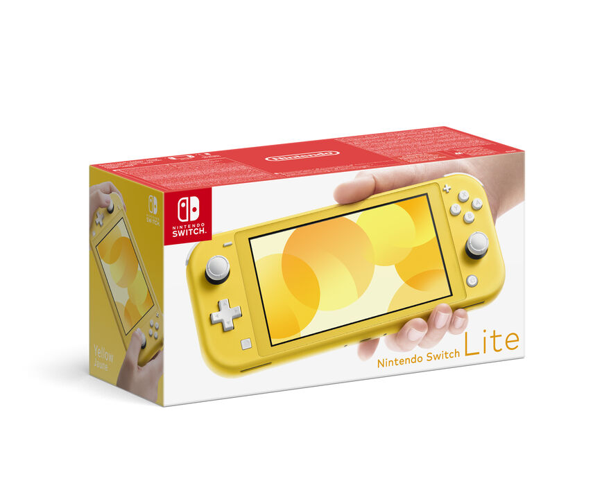 NINTENDO SWITCH LITE COLOR AMARILLO CONSOLA PORTÁTIL VERSIÓN ESPAÑOLA