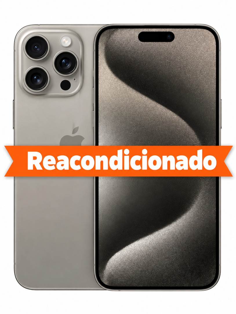 iPhone 15 Pro Max 256GB Gris REACONDICIONADO (A)