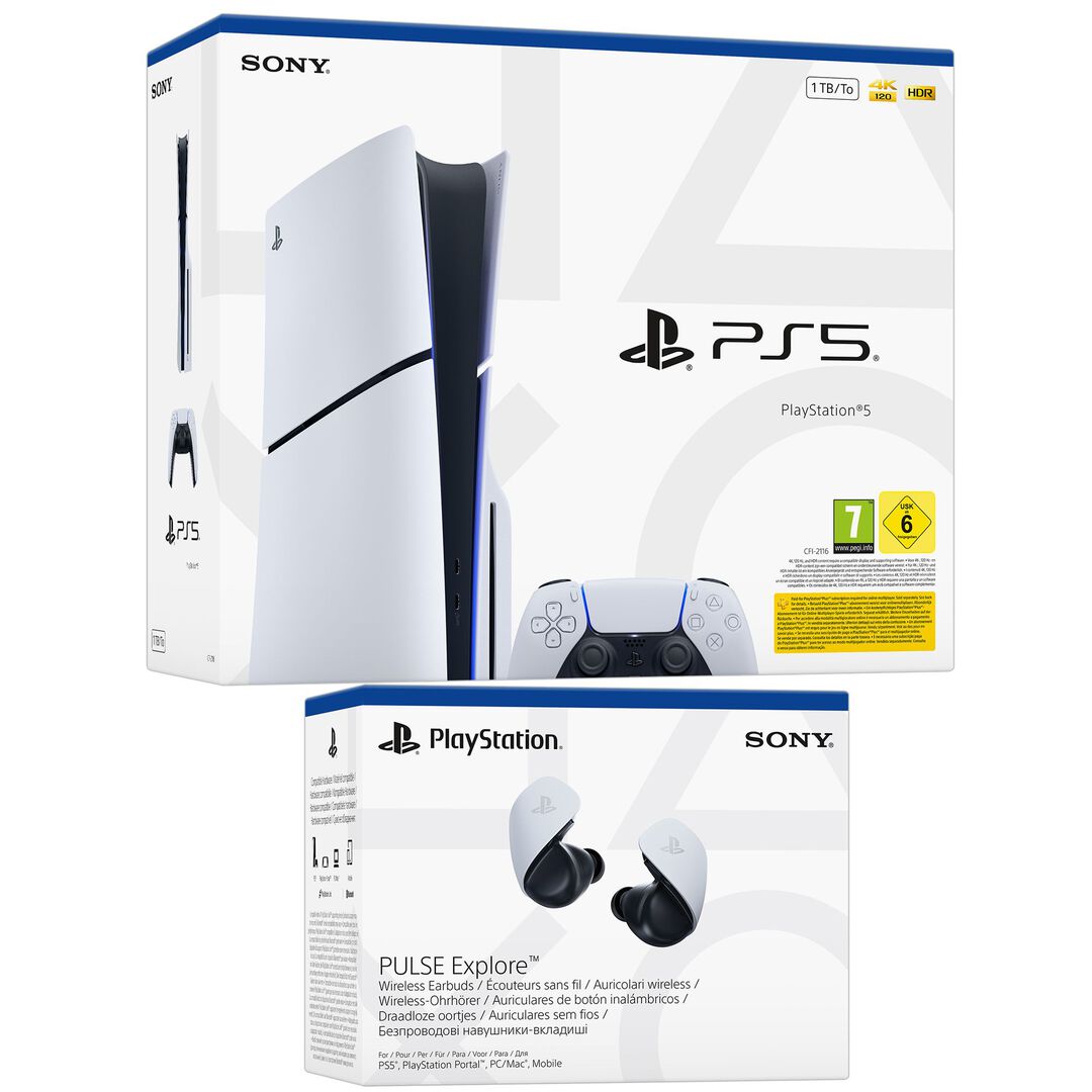 Pack PS5 lector + Auriculares Pulse Explore
