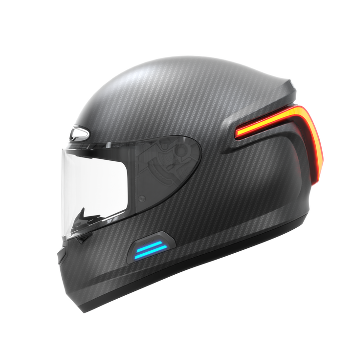 Casco de moto de carretera inteligente