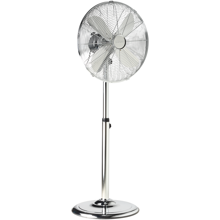 Tristar VE-5951 Ventilador de pie
Di&aacute;metro de ventilador: 40 cm
Ajustes de velocidad: 3 
Oscilaci&oacute;n: 85 &deg;
Velocidad: 900-1100-1200 rpm
Flujo de aire: 3946 m&sup3;/h
Nivel sonoro: 63.91 dB
&Aacute;ngulo ajustable: 20 &deg;
Regulable en altura: 91-128 cm
Protecci&oacute;n de sobrecalentamiento
Potencia: 50 W