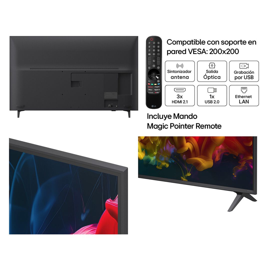 Smart TV QNED evo MiniLED AI 50 pulgadas 50QNED8EB