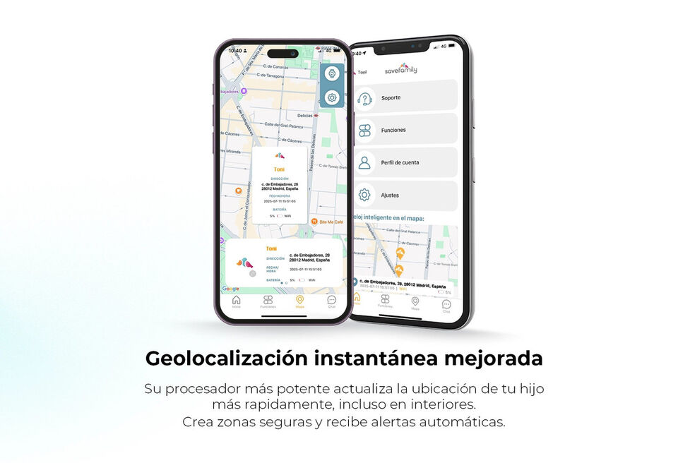 M&aacute;s potente, m&aacute;s seguro, m&aacute;s completo. El smartwatch para ni&ntilde;os m&aacute;s avanzado de SaveFamily da un gran salto en tecnolog&iacute;a y dise&ntilde;o.