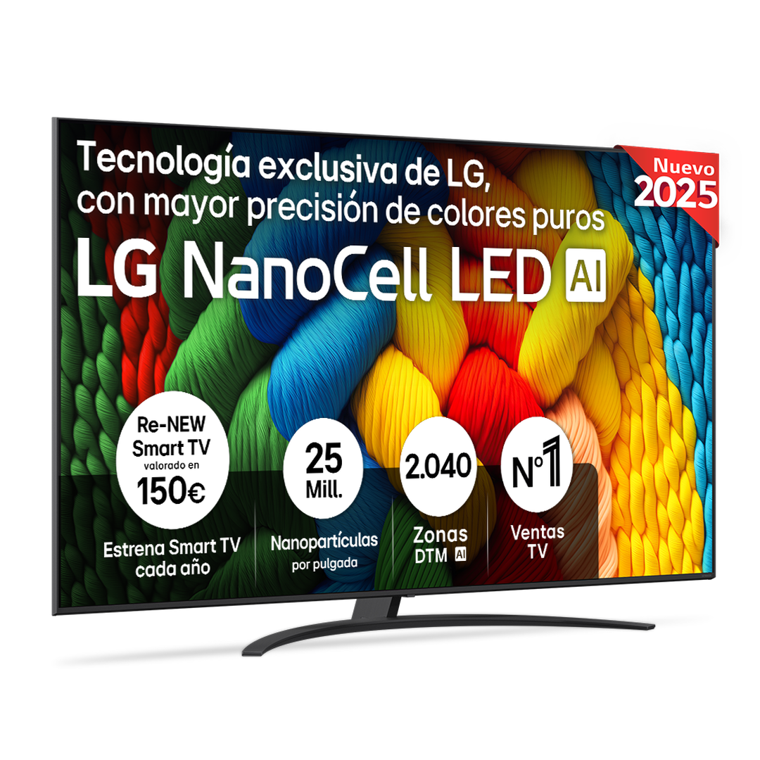 Smart TV NanoCell AI NANO81 86 4K 2025