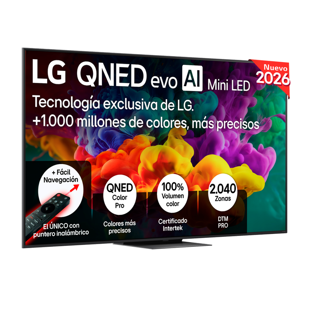 Smart TV QNED evo MiniLED AI 65 pulgadas 65QNED87B