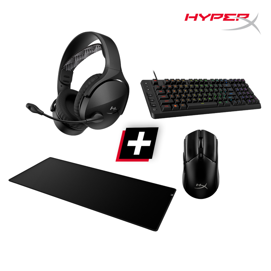 HyperX Bundle Cloud Jet+PF+ EVE 1800 Board+PF Mat