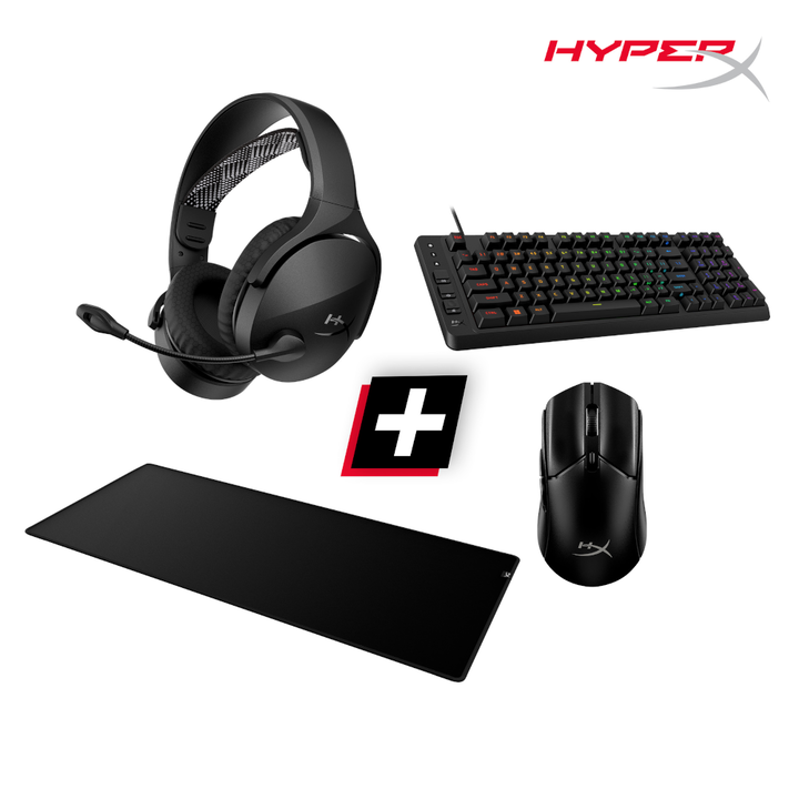 <p>HyperX Cloud Jet - Wireless Gaming Headset. Conectividad inal&aacute;mbrica dual, Sonido caracter&iacute;stico de HyperX, Micr&oacute;fono que se silencia con un giro, Bater&iacute;a de larga duraci&oacute;n</p>
<p>Compatibilidad: Ordenador; Mac; PS5; PS4; M&oacute;vil.</p>