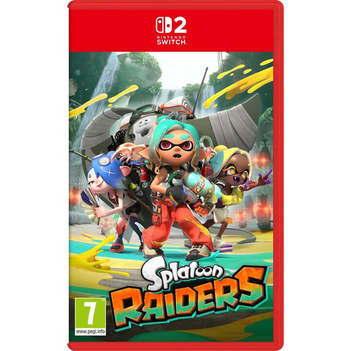 SPLATOON RAIDERS NINTENDO SWITCH 2 JUEGO F&Iacute;SICO PARA SWITCH2 VERSI&Oacute;N ESPA&Ntilde;OLA GARANT&Iacute;A EUROPEA EUROPEAN WARRANTY

Liquida a hordas de enemigos en Splatoon Raiders, un nuevo t&iacute;tulo de Splatoon principalmente para un jugador que llegar&aacute; en exclusiva a Nintendo Switch 2.

Juega como mecanista y a&uacute;na fuerzas con el Clan Surimi, un tr&iacute;o de intr&eacute;pidos m&uacute;sicos, mientras exploras las misteriosas islas Espiralita en busca de fabulosas riquezas. Dale a tu personaje el aspecto que prefieras, equ&iacute;pate con toda suerte de artilugios mec&aacute;nicos y armas que arrojan tinta por doquier, y pl&aacute;ntales cara a los salm&oacute;nidos, que intentar&aacute;n hacerte la vida imposible con sus constantes ataques.

SPLATOON RAIDERS NINTENDO SWITCH 2

Uno de los integrantes del Clan Surimi se pondr&aacute; a los mandos del poderoso explorabot para echarte una manita a la hora de despachar enemigos &iexcl;y de echarle el guante al jugoso bot&iacute;n! Luego, regresa a la base con lo que hayas obtenido, mejora tu equipamiento &iexcl;y parte de nuevo a la caza de m&aacute;s tesoros!

Tambi&eacute;n puedes jugar a Splatoon Raiders en compa&ntilde;&iacute;a de hasta tres personas, ya sea a trav&eacute;s de internet o mediante la comunicaci&oacute;n inal&aacute;mbrica. Re&uacute;ne a tu equipo &iexcl;y a explorar se ha dicho!

***El modo multijugador inal&aacute;mbrico local requiere una consola y un ejemplar del juego por jugador.***

Se requiere una conexi&oacute;n a internet de banda ancha. Para utilizar los servicios en l&iacute;nea, debes crear una cuenta Nintendo y aceptar el contrato correspondiente. Se aplica la pol&iacute;tica de privacidad de la cuenta Nintendo. Algunos servicios en l&iacute;nea podr&iacute;an no estar disponibles en todos los pa&iacute;ses.