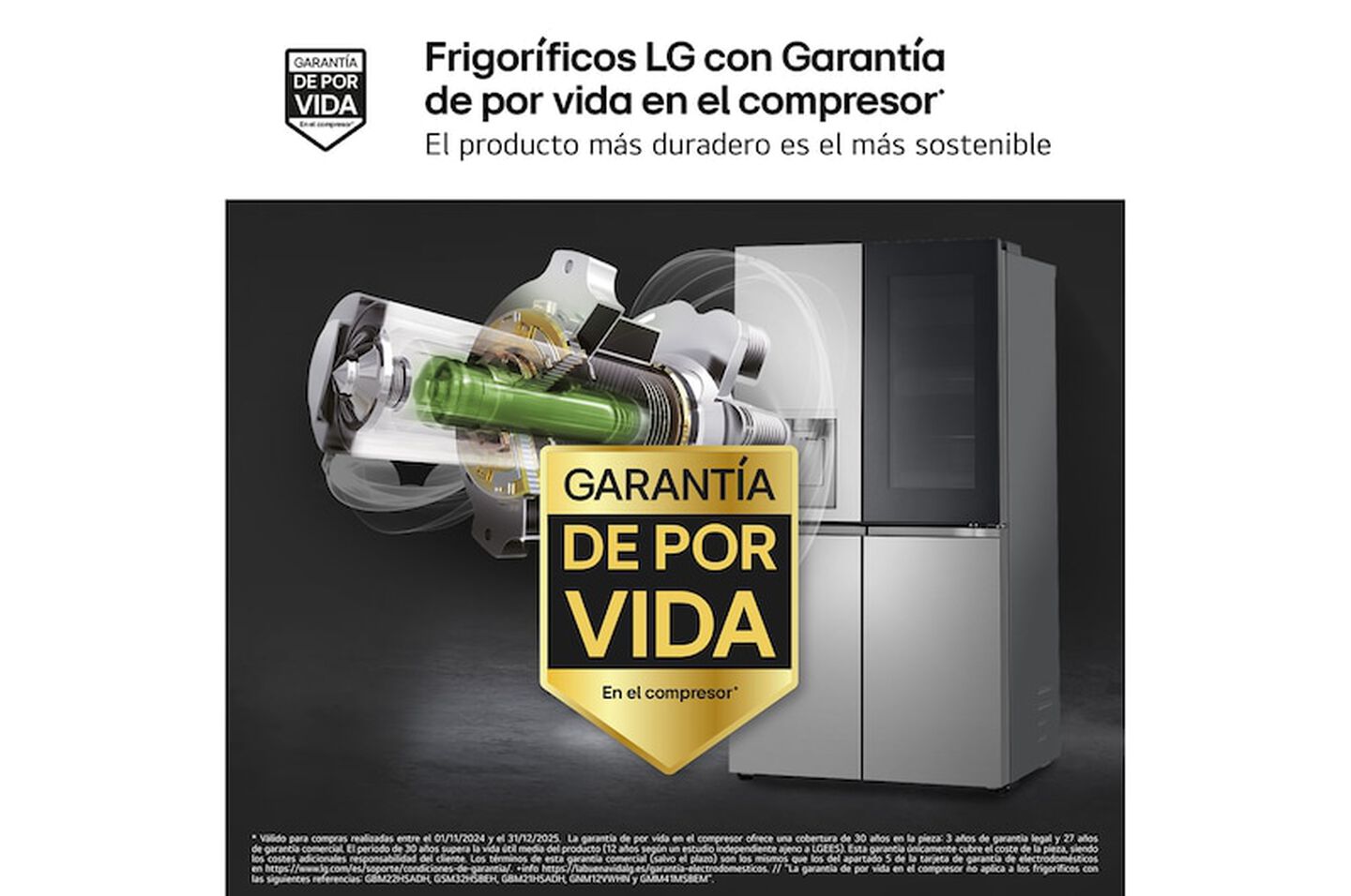 Frigor&iacute;fico GMK960PY2E 646 L Inox