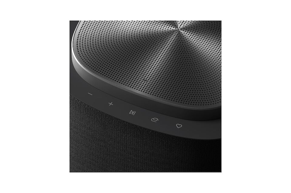 Altavoz LG Sound Suite M5 con conectividad WiFi, sonido 1.1.1 canales, Hi‑Res Audio y compatibilidad con Dolby Atmos FlexConnect. Ideal para ampliar el ecosistema Sound Suite con calibraci&oacute;n autom&aacute;tica y sonido inteligente AI Sound Pro.
