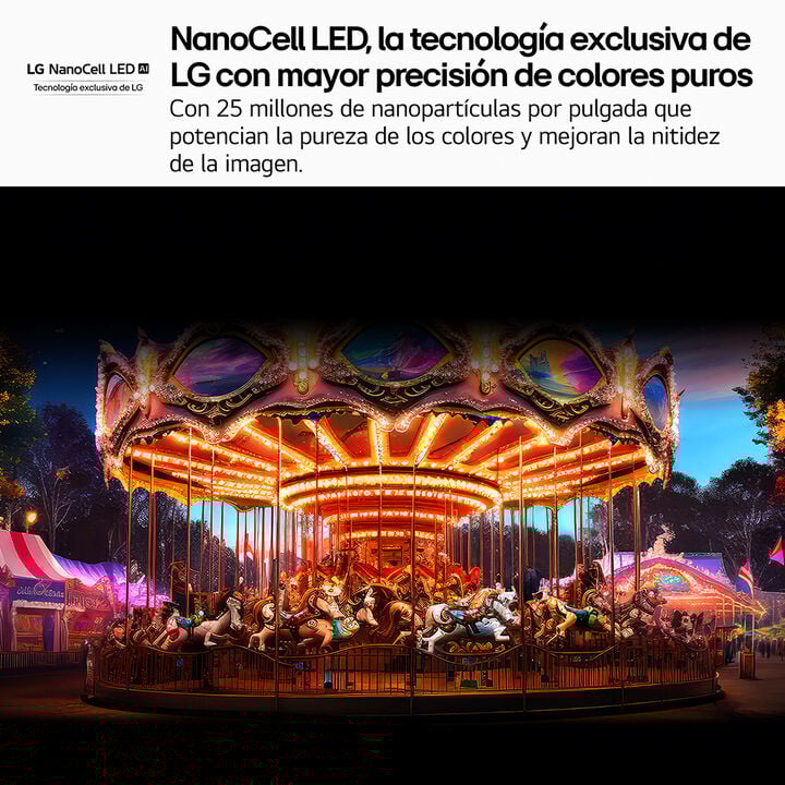Smart TV LG NanoCell AI NANO81 50 pulgadas 4K 2025 Smart TV LG NanoCell AI NANO81 50 pulgadas 4K 2025