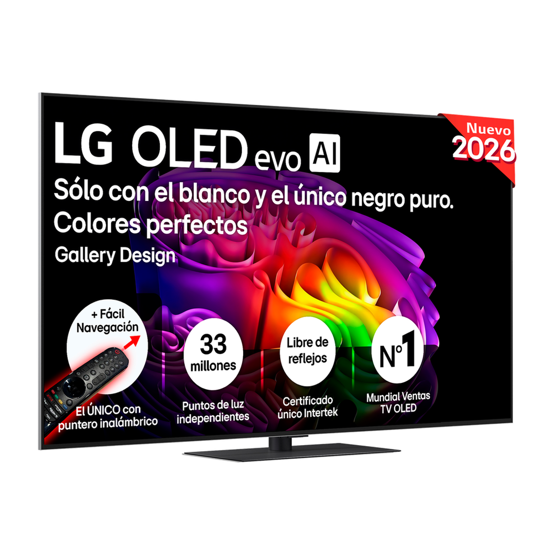 Smart TV OLED evo AI 55 pulgadas 4K OLED55G66