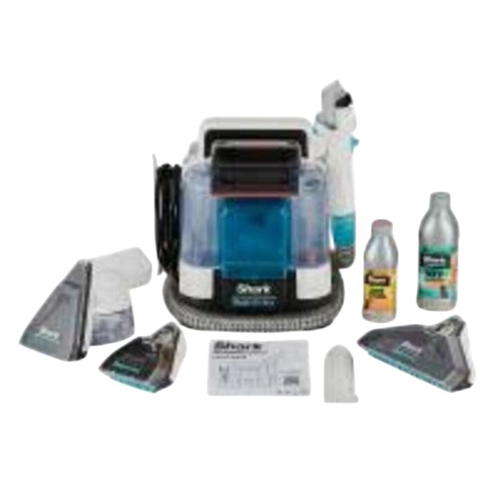 Presentamos Shark StainStriker Pet, el mejor quitamanchas rebelde*. Perfecto para hogares con mascotas.
Dise&ntilde;ado para proporcionar una potente eliminaci&oacute;n de manchas y olores de mascotas en cualquier lugar de su hogar, aborde f&aacute;cilmente salpicaduras y manchas en alfombras y alfombras, escaleras, sof&aacute;s y tapicer&iacute;a, interiores de autom&oacute;viles, camas para mascotas y m&aacute;s con este quitamanchas compacto y potente.
20 veces m&aacute;s resistencia a las manchas**