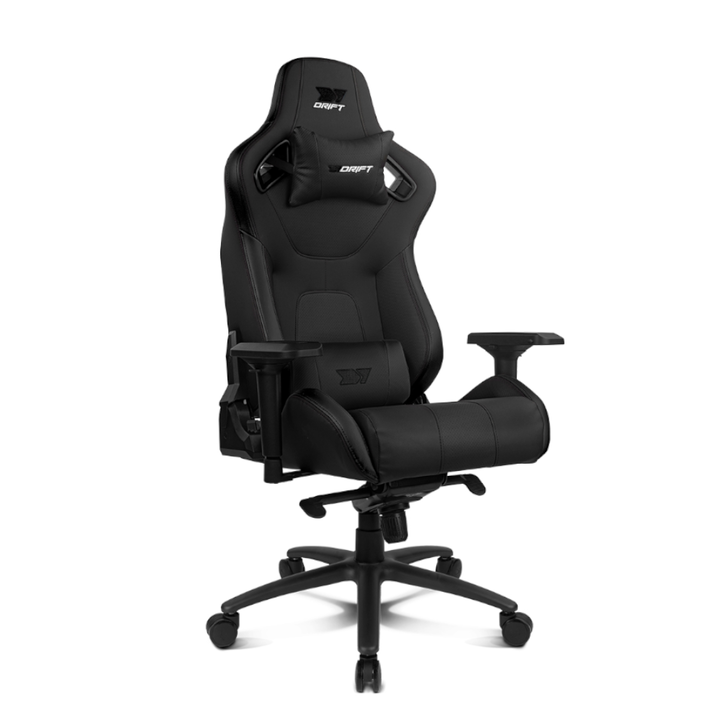 <p>Si buscas comodidad y estilo en tu zona de juego, la Drift Gaming DR600 Deluxe Negra es tu mejor elecci&oacute;n. Dise&ntilde;ada con materiales de alta calidad y tecnolog&iacute;a avanzada, esta silla no solo garantiza horas de confort, sino tambi&eacute;n durabilidad y ergonom&iacute;a. La DR600 Deluxe est&aacute; revestida con PU de alta calidad, proporcionando un tacto suave y resistente al desgaste.&nbsp; La silla incluye cojines lumbares y cervicales.</p>