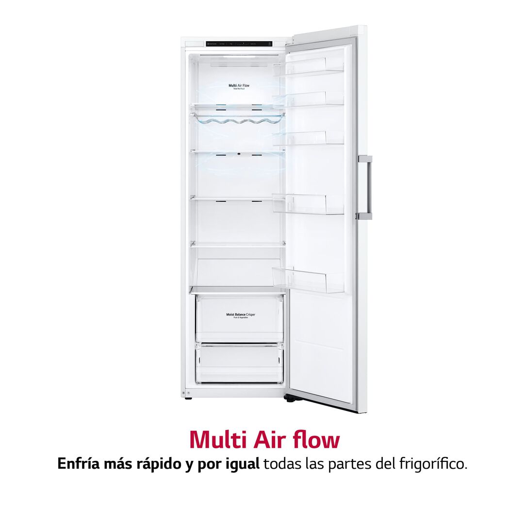 Frigor&iacute;fico 386 L con DoorCooling+, No Frost, compresor con garant&iacute;a de por vida.