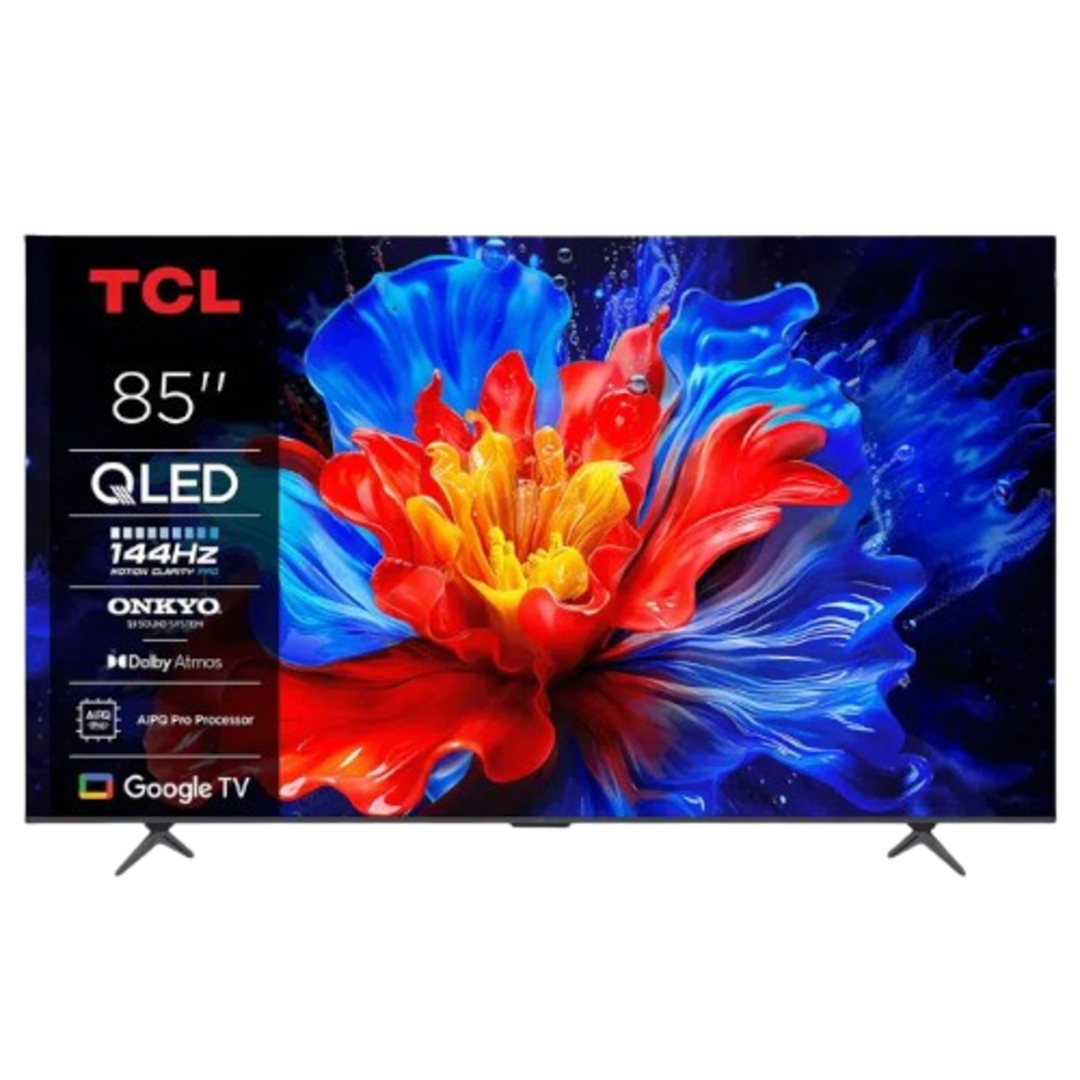 Televisor QLED 85" 4K TCL 85P8K Google TV Clase F