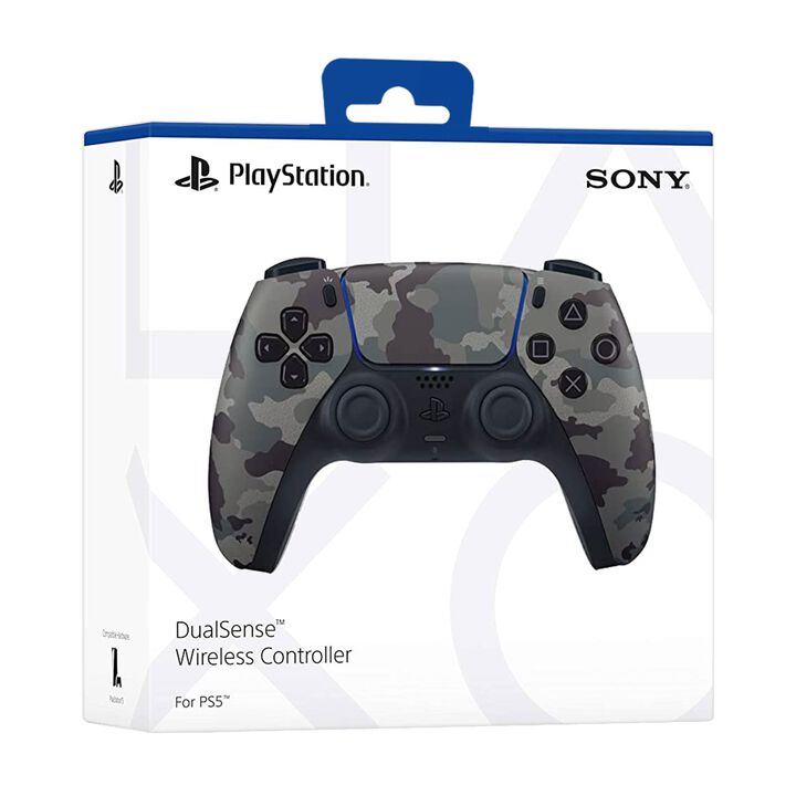 Mando inal&aacute;mbrico DualSense Grey Camo PS5