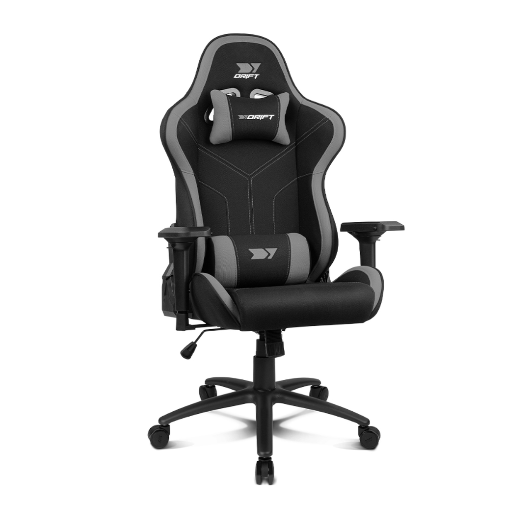 Silla Gaming DR110 Negro/Gris tela