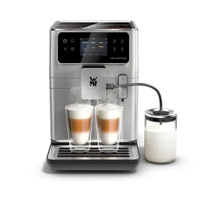 Cafetera superautom&aacute;tica con tecnolog&iacute;a double-thermoblock y molinillo integrado