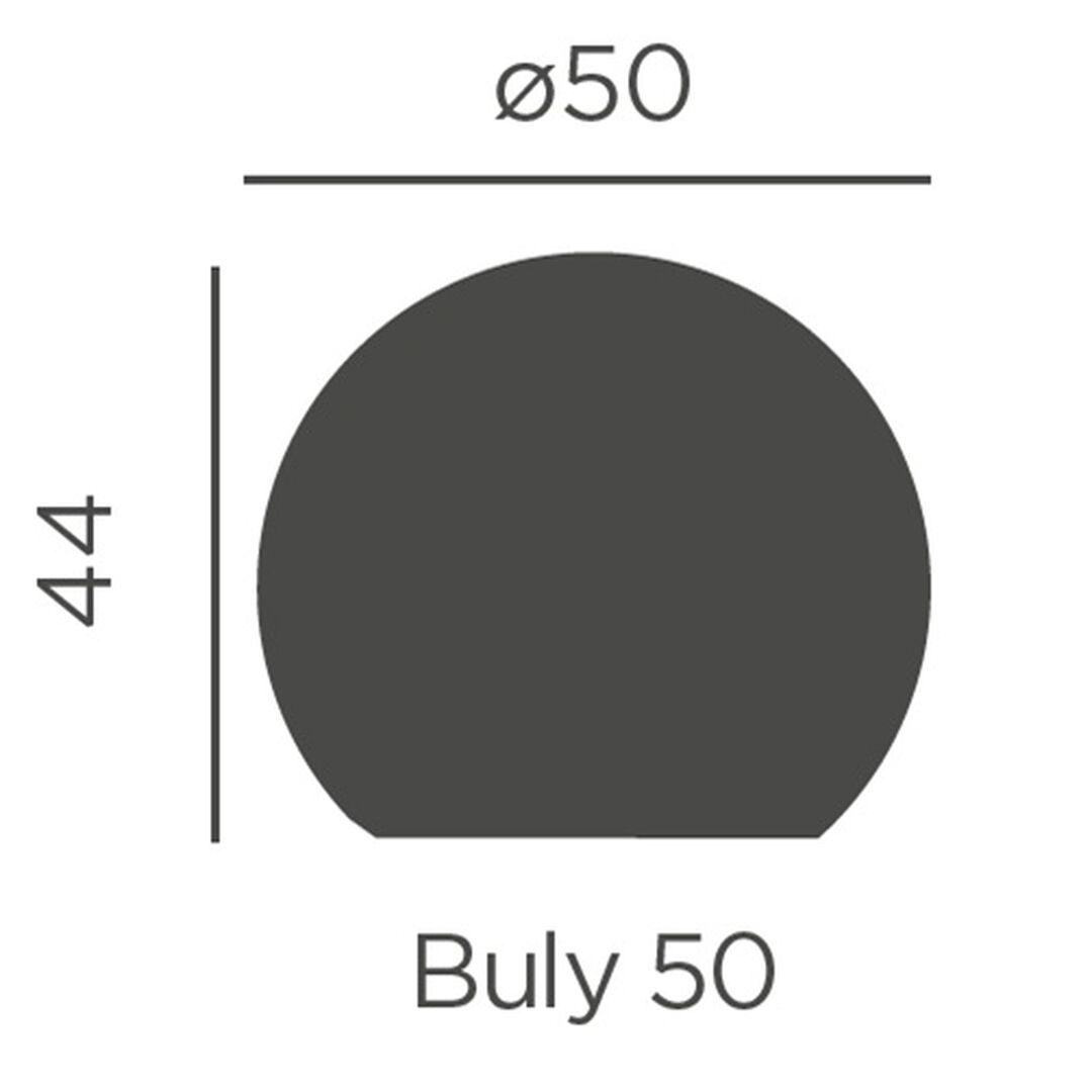 L&aacute;mpara bola Buly 50 Solar & Bater&iacute;a Luz RGBWW
