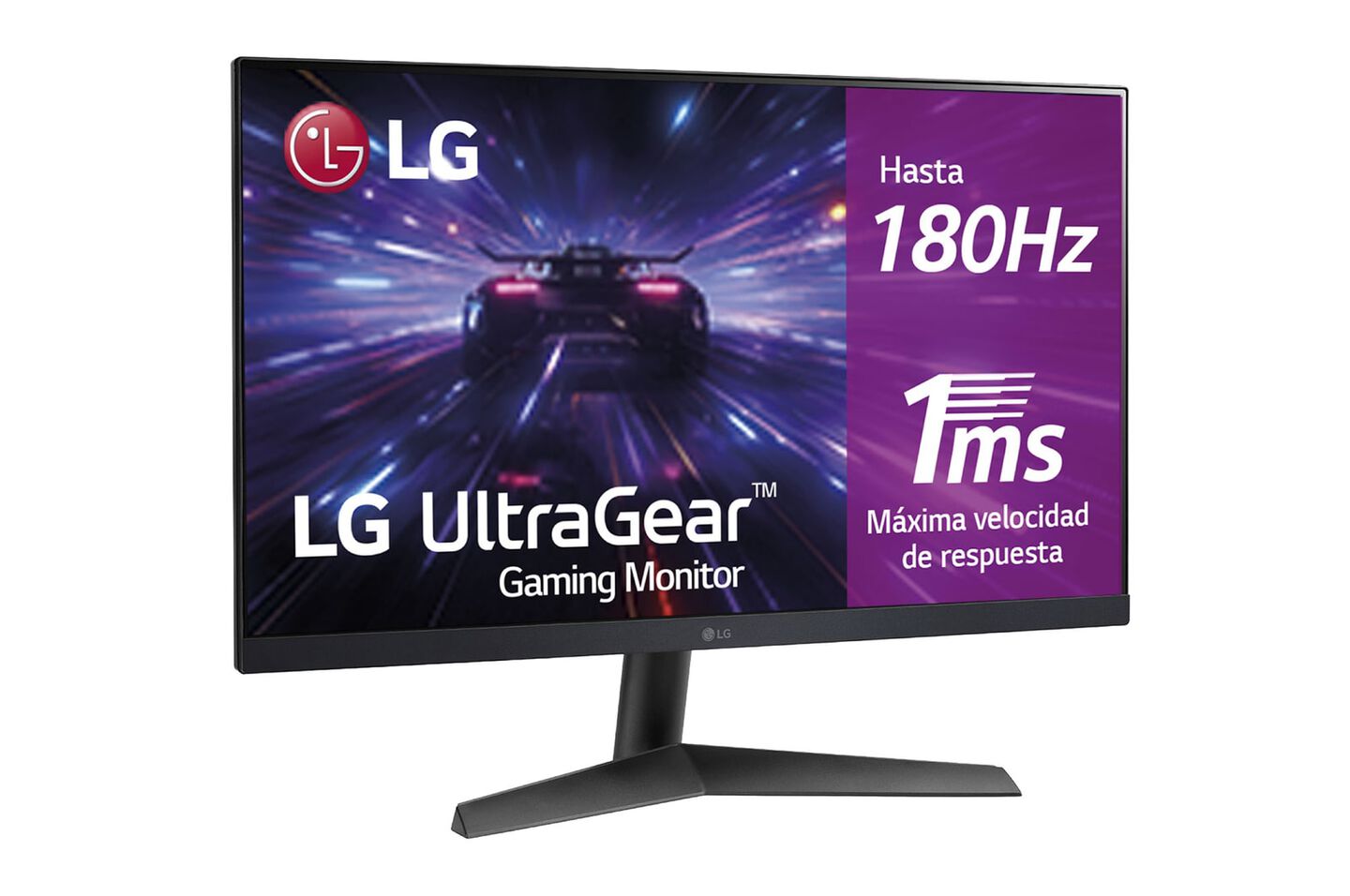 Monitor Gaming LG UltraGear™ de 24 pulgadas | Full HD de 180Hz IPS con tiempo de respuesta de 1ms (GtG), compatible con G-SYNC® FreeSync™