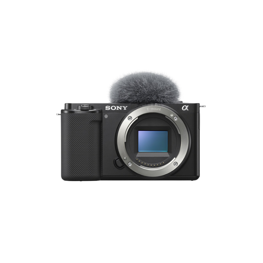 <p>Esta cámara para vlogging de Sony cuenta con funciones de vlogging rápidas e intuitivas con una pantalla giratoria táctil, luz de grabación, autoexposición de la cara para mantener el brillo de la cara con poca luz y un botón de bokeh para desenfocar el fondo.</p>