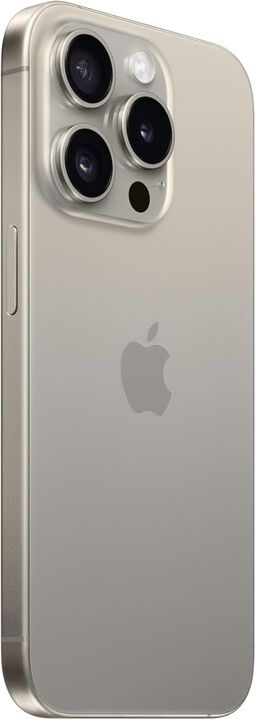 iPhone 15 Pro reacondicionado Premium A+ de 128 GB, acabado titanio negro.
