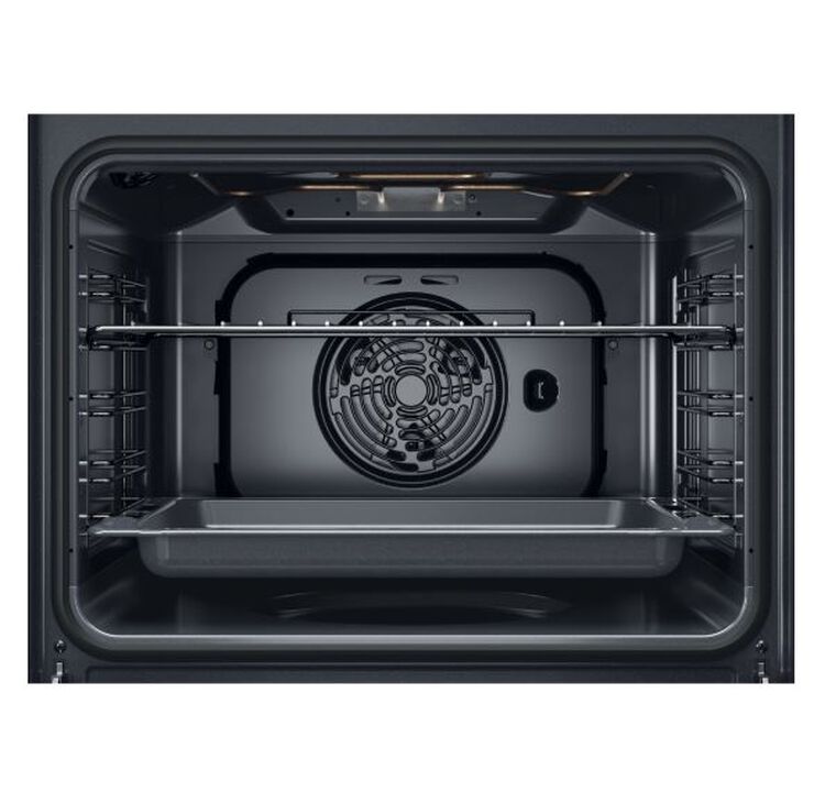 Horno el&eacute;ctrico Whirlpool OMR35HR0X integrable de 71 litros, acabado en acero inoxidable, con sistema de limpieza hidrol&iacute;tica SmartClean, funci&oacute;n Cook3 para cocinar varios platos sin mezclar olores, tecnolog&iacute;a Multifunci&oacute;n 5, grill, turbo grill y convecci&oacute;n. Cuenta con eficiencia energ&eacute;tica clase A, puerta fr&iacute;a desmontable de doble cristal y mandos mec&aacute;nicos para un uso sencillo.