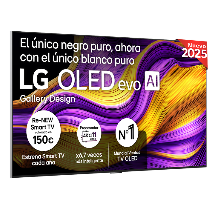 Smart TV LG OLED evo AI G5 65 pulgadas 4K 2025