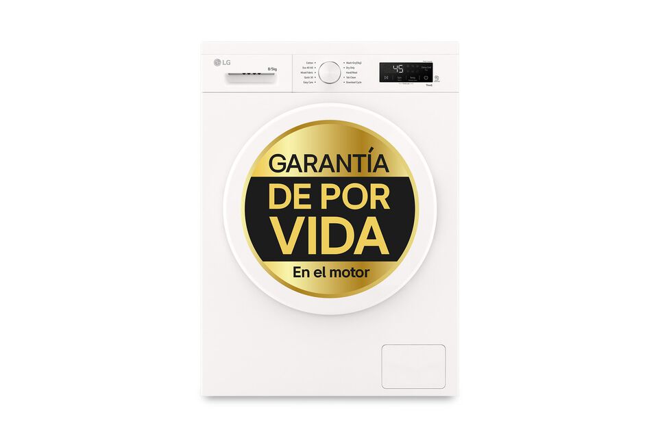 Lavasecadora LG 8 kg + 5 kg con Direct Drive, 6 Motion, Steam y Wi-Fi ThinQ